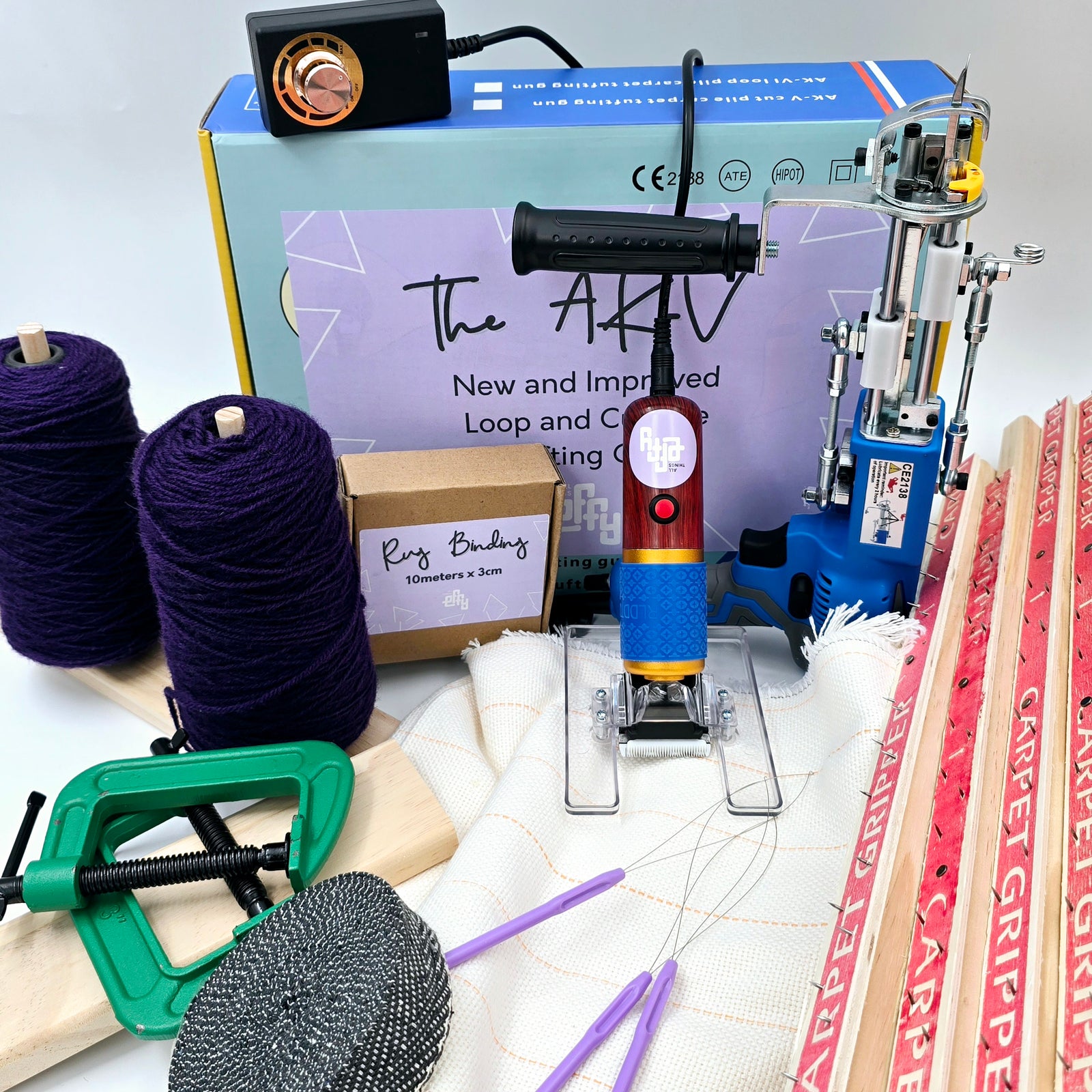 The Ultimate Rug Tufting Starter Kit | Pre- Order Ships Approx. April 1, 2026