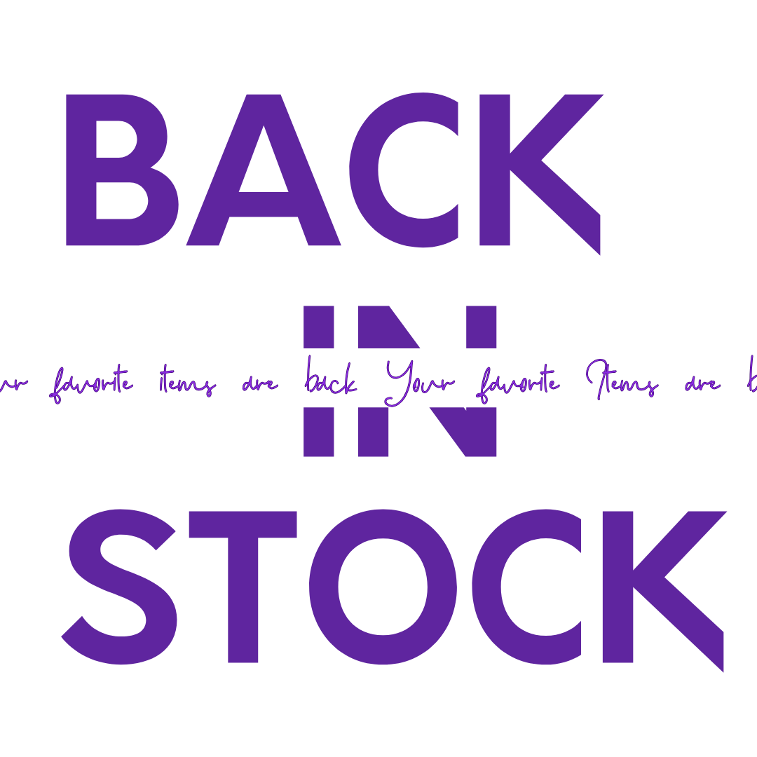 Back in Stock