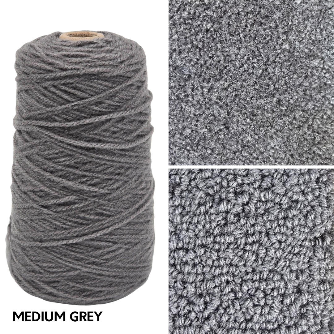 100% Acrylic Rug Yarn 250gm Cones | Pre-order Ships Approximately June 20, 2026