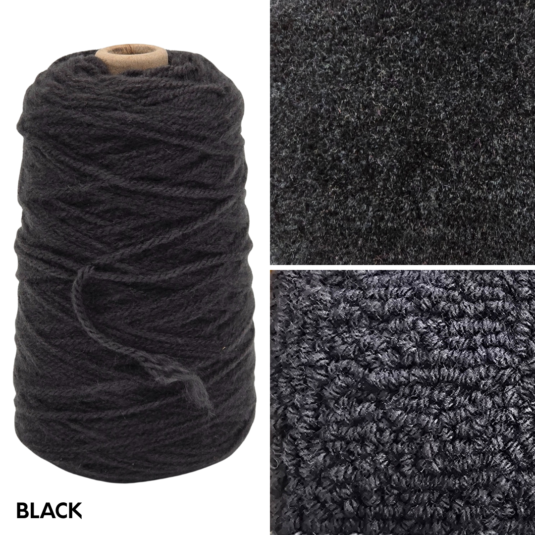100% Acrylic Rug Yarn 250gm Cones | Pre-order Ships Approximately June 20, 2026