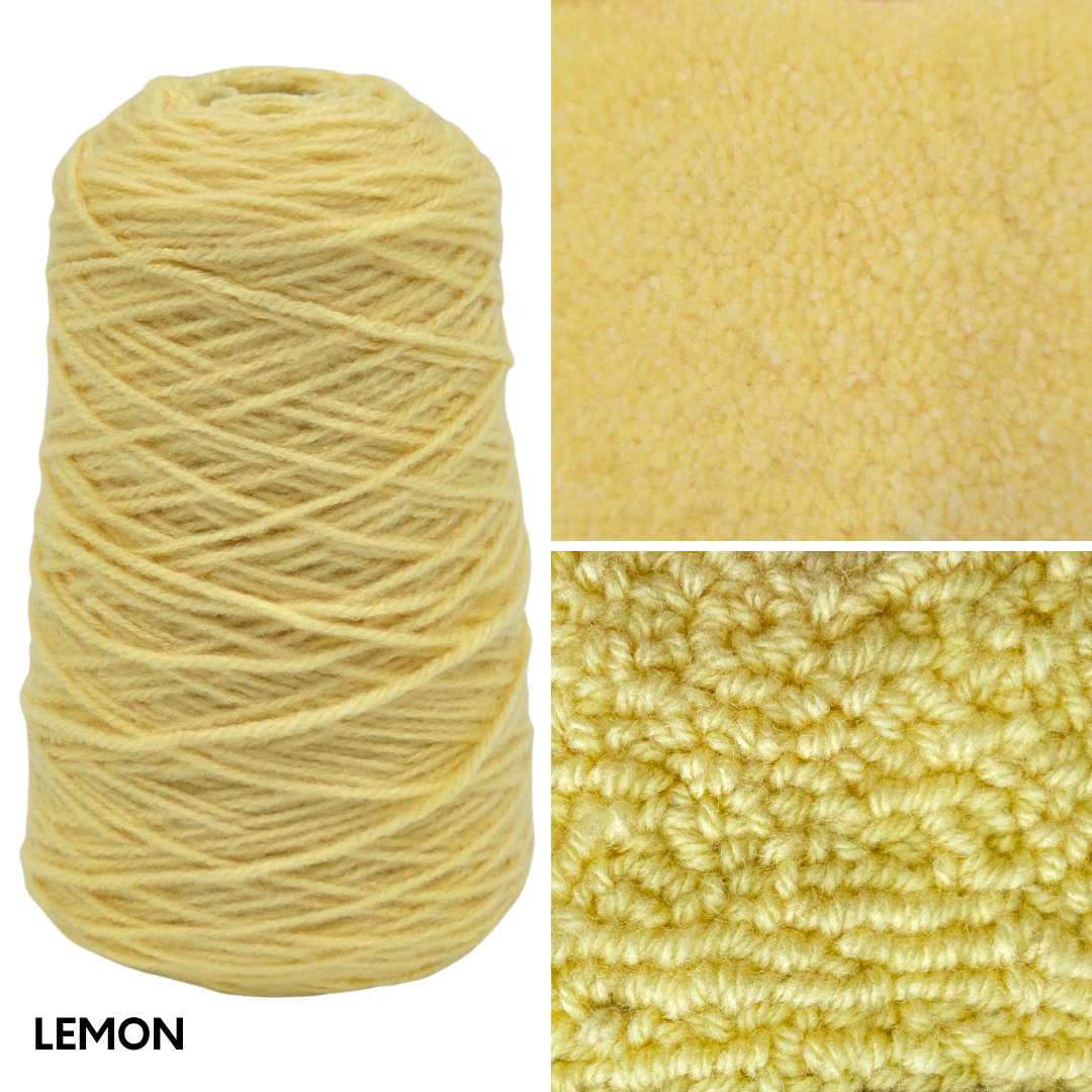 100% Acrylic Rug Yarn 250gm Cones | Pre-order Ships Approximately June 20, 2026