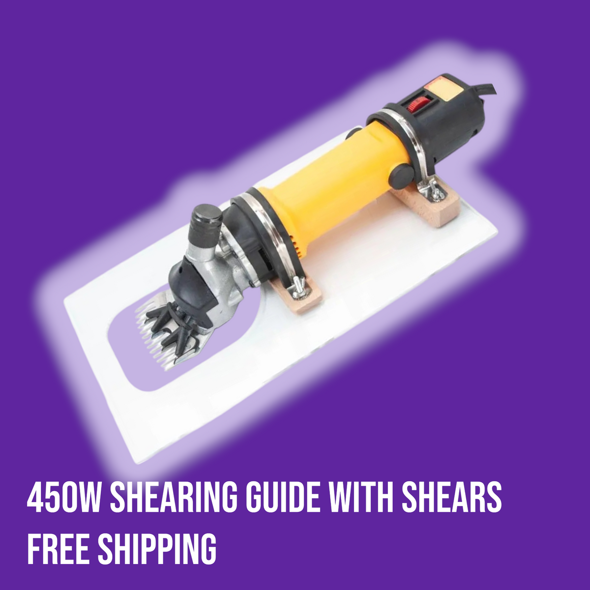 450W Rug Carver & Shearing Guide