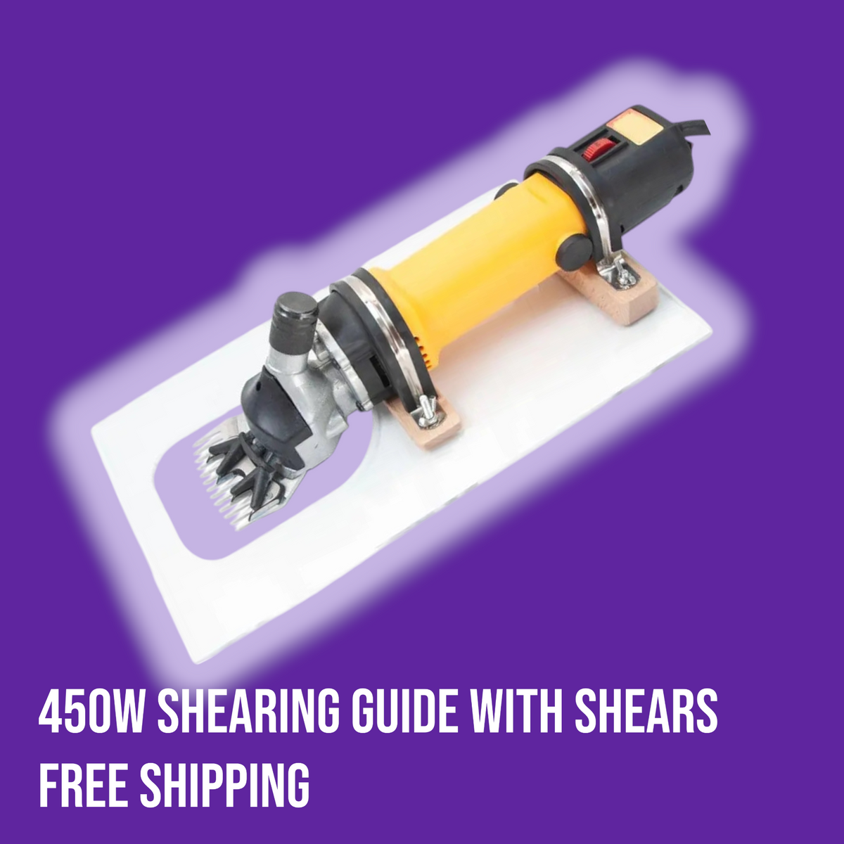 Simple Shearing Guide for 450W Rug Shears | Free Shipping