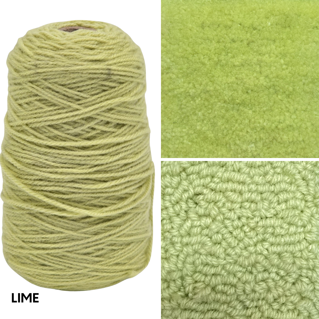 100% Acrylic Rug Yarn 250gm Cones | Pre-order Ships Approximately June 20, 2026