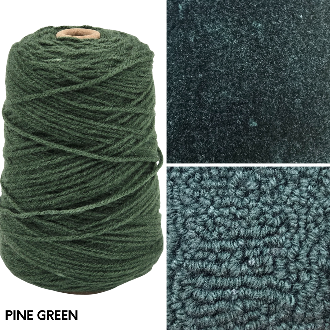 100% Acrylic Rug Yarn 250gm Cones | Pre-order Ships Approximately June 20, 2026