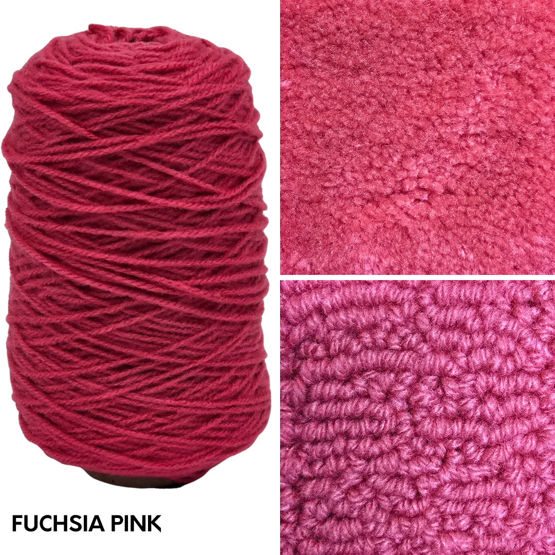100% Acrylic Rug Yarn 250gm Cones | Pre-order Ships Approximately June 20, 2026