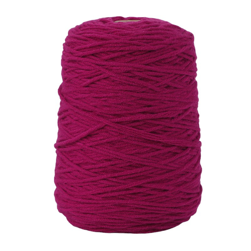 55 Plum cotton-blend yarn