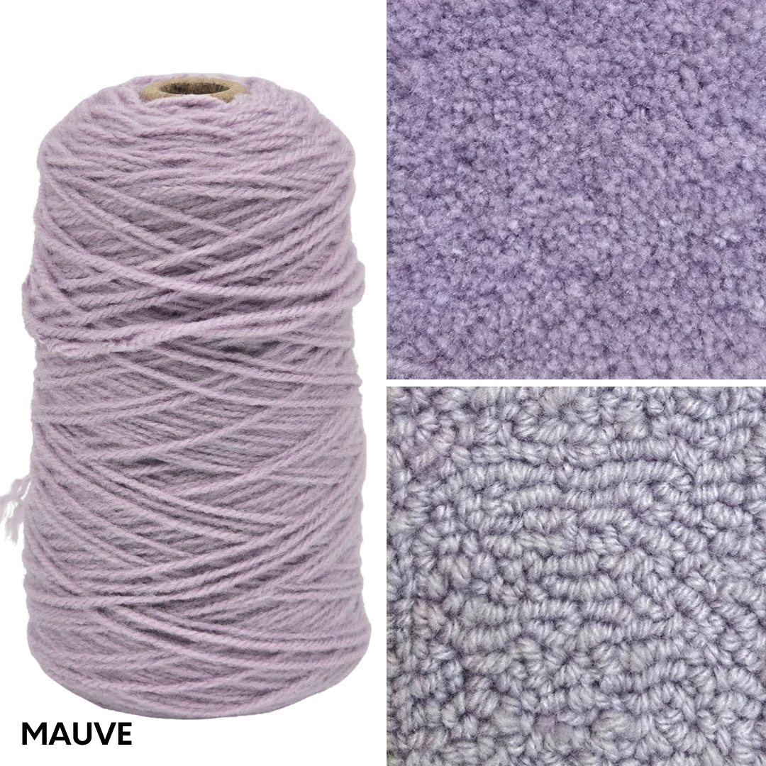 100% Acrylic Rug Yarn 250gm Cones | Pre-order Ships Approximately June 20, 2026