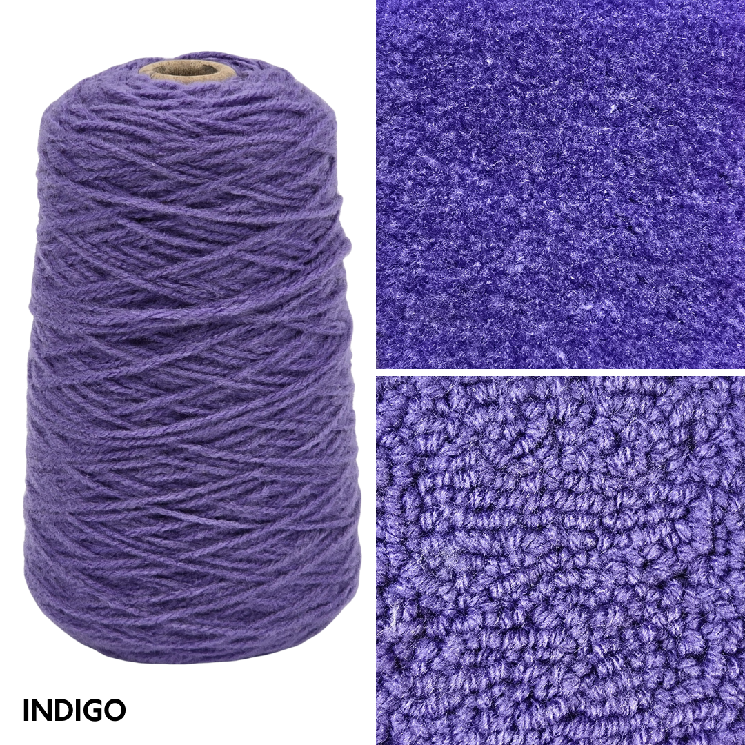 100% Acrylic Rug Yarn 250gm Cones | Pre-order Ships Approximately June 20, 2026