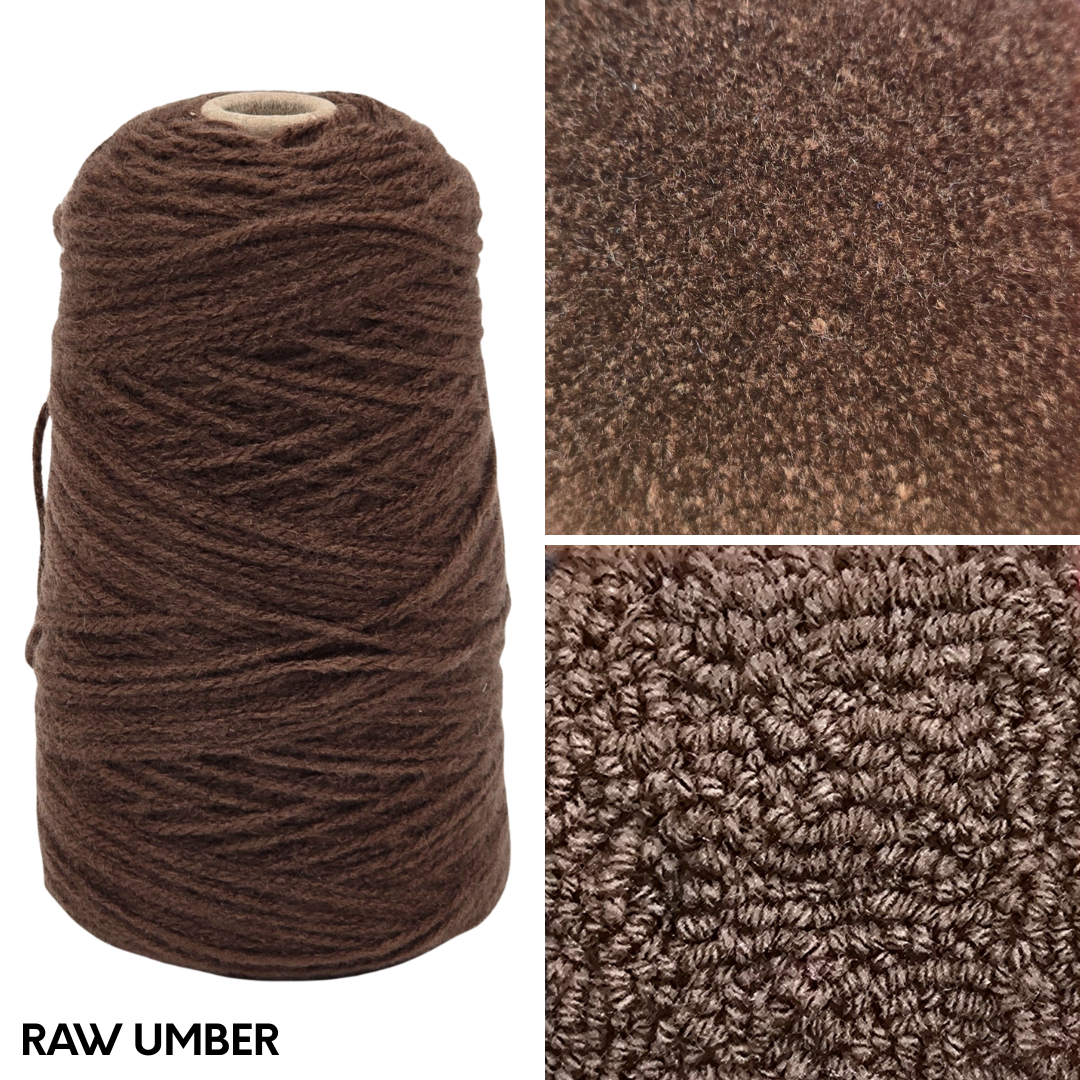 100% Acrylic Rug Yarn 250gm Cones | Pre-order Ships Approximately June 20, 2026