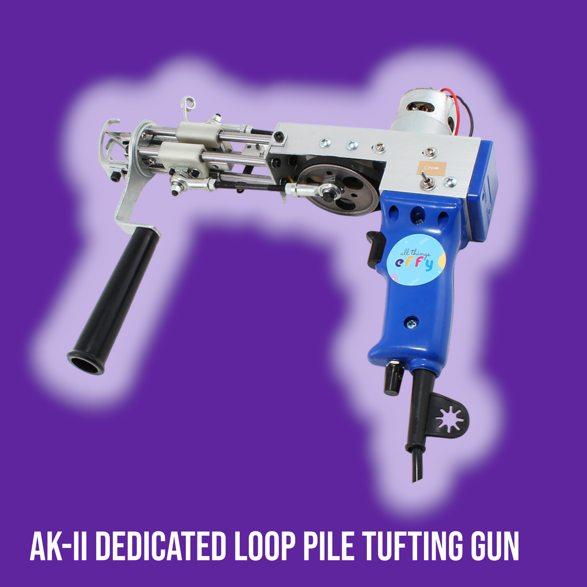 The Original AK - II Rug Tufting Loop Pile Machine