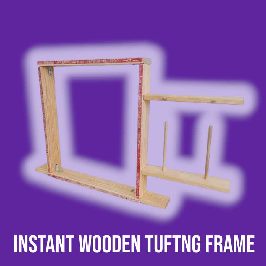 Tufting Frame 90cm x 90cm | Pre-order Ships approx. Oct. 30, 2026