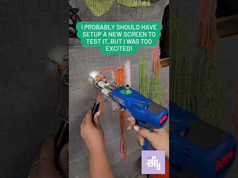New AK-V Cut Pile Tufting Gun